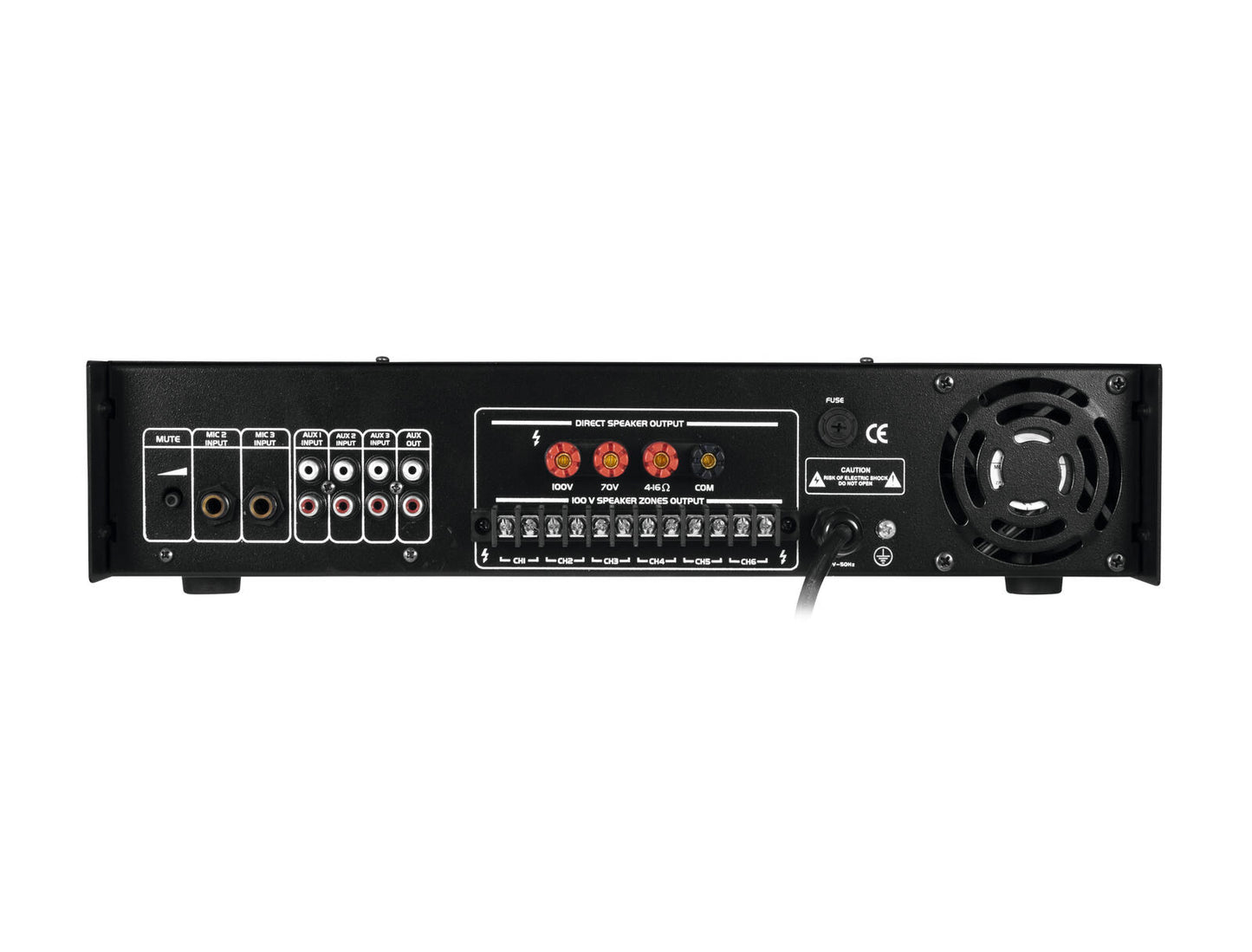 MPZ-650.6P PA Mixing Amplifier 650w OMNITRONIC