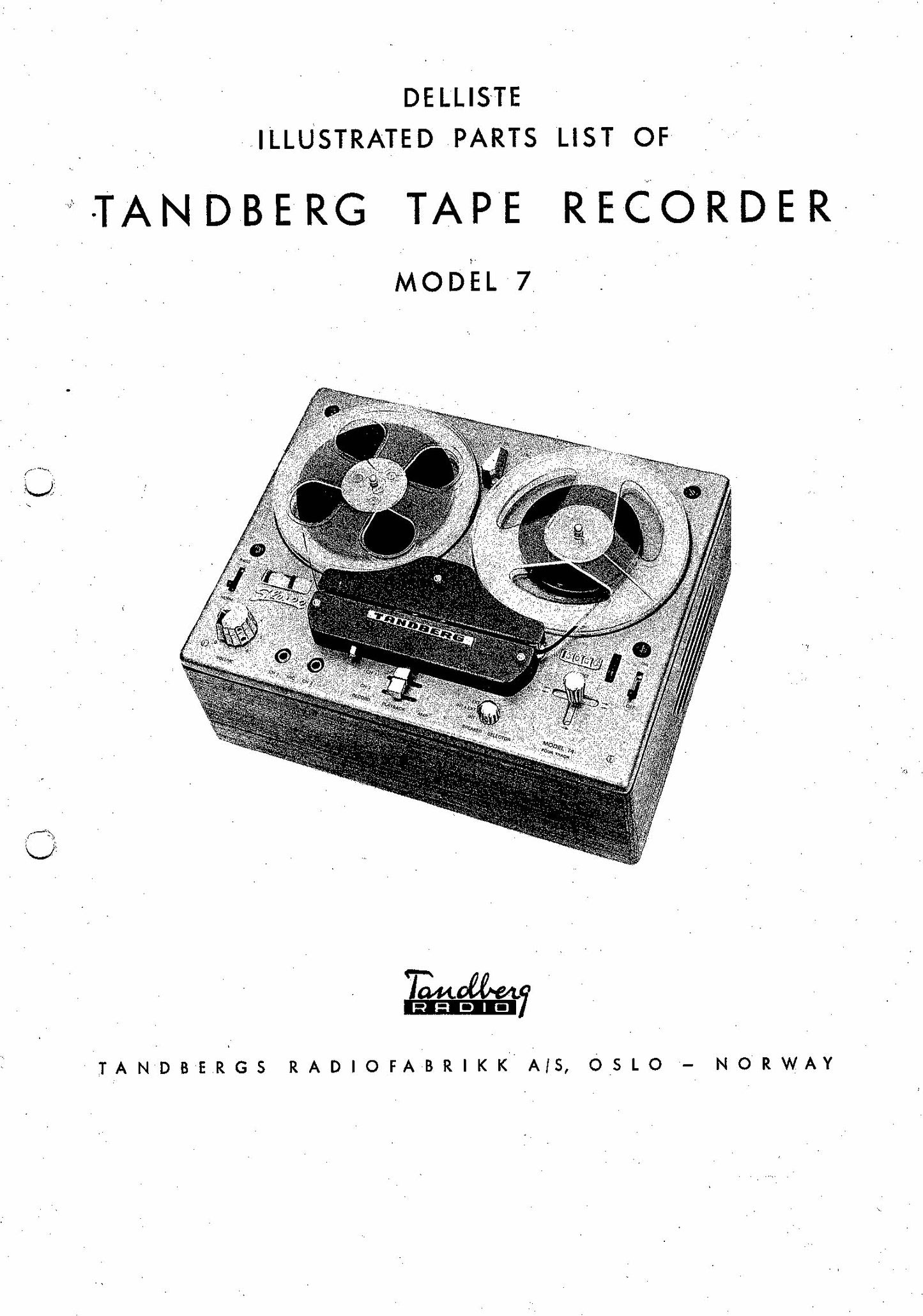 TB7 deleliste, PDF