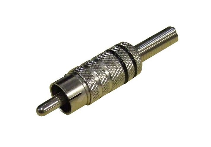 Plugg han, RCA, phono, metal, RØD