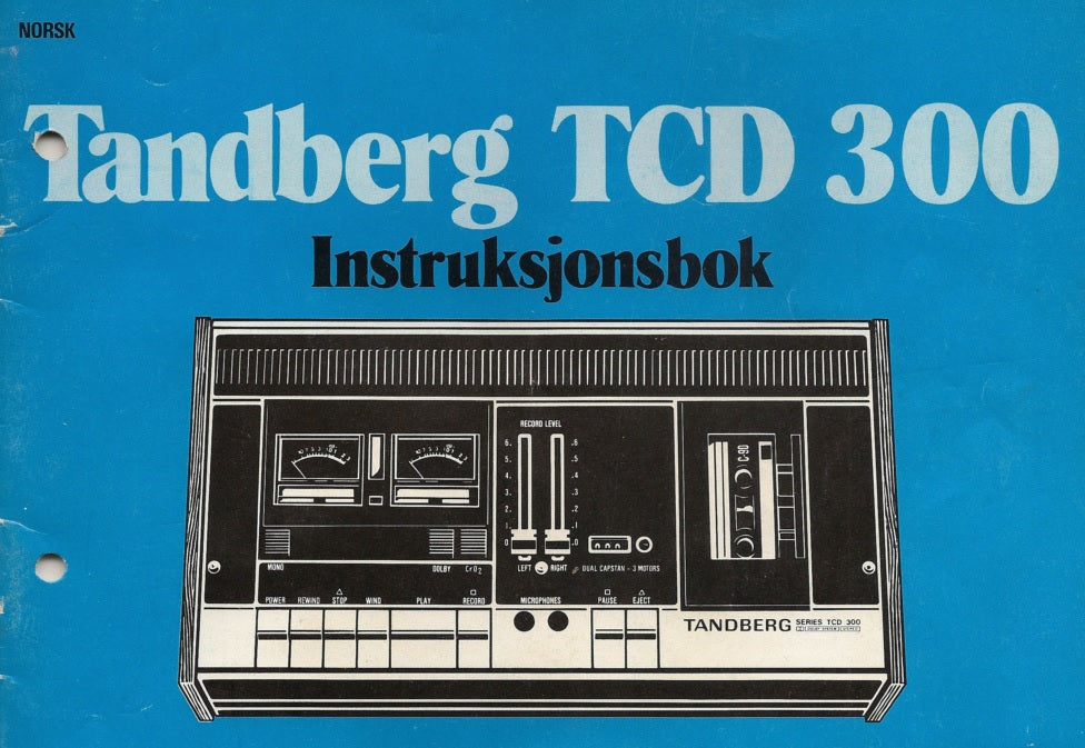 Brukermanual TCD300 PDF Norsk 20s