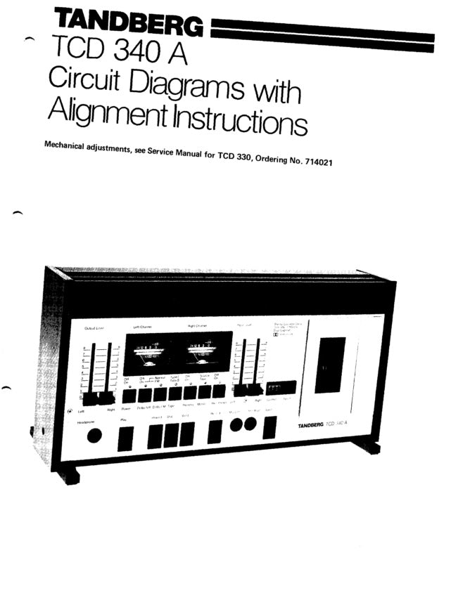 TCD340A Skjema med justeringsinfo PDF Eng.13s