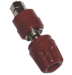 PKI10A RØD BANANPLUGG, HUNN, 4 mm skrue