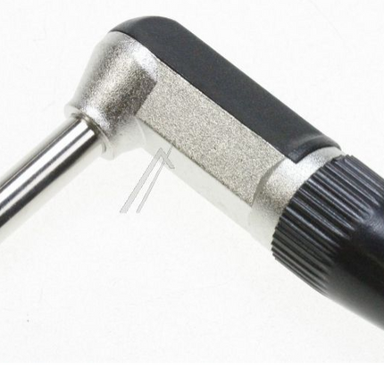 Jack 6,3mm mono hann vinkelutførelse
