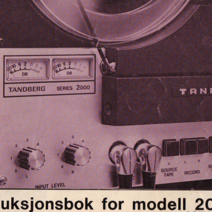 Brukermanual til 2000, PDF, norsk