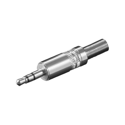 3,5 mm stereoplugg, metall