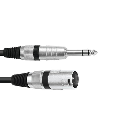 XLR(M)-JACK KABEL Svart Balansert 2m