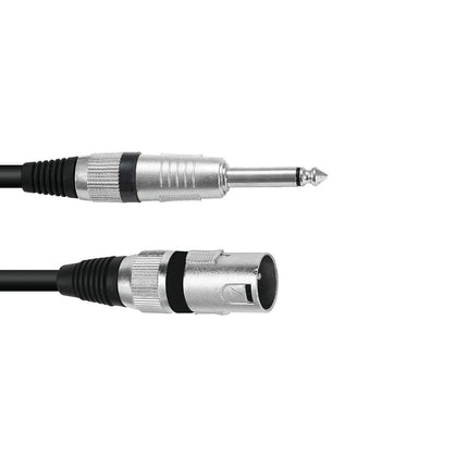 Kabel XLR(m) - 6,3mm mono 0,9m