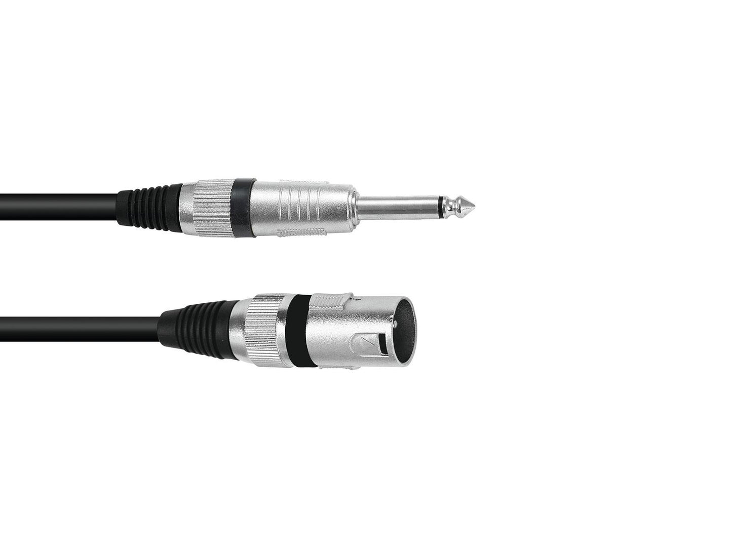 Kabel XLR(m) - 6,3mm mono 0,9m