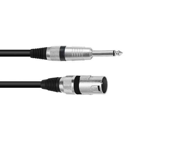 Kabel XLR(m) - 6,3mm mono 0,9m