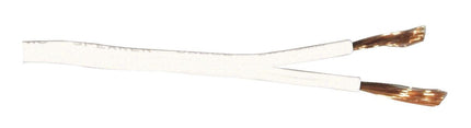 Høyttalerkabel 2x1.5mm 100m Hvit