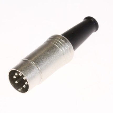 Plugg, DIN 7-pin (pol) 270 grader, NYS323 metall