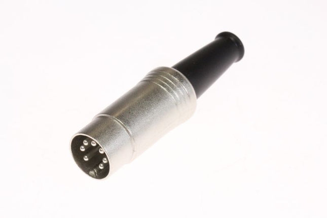 Plugg, DIN 7-pin (pol) 270 grader, NYS323 metall