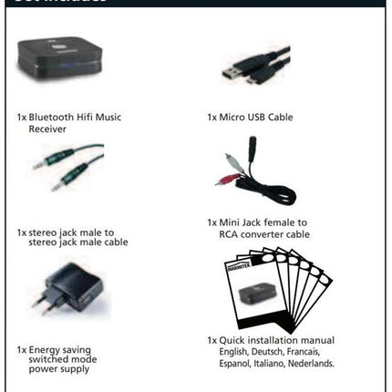 BOOMBOOM 80 BLUETOOTH NFC HIFI-MUSIKKRECEIVER
