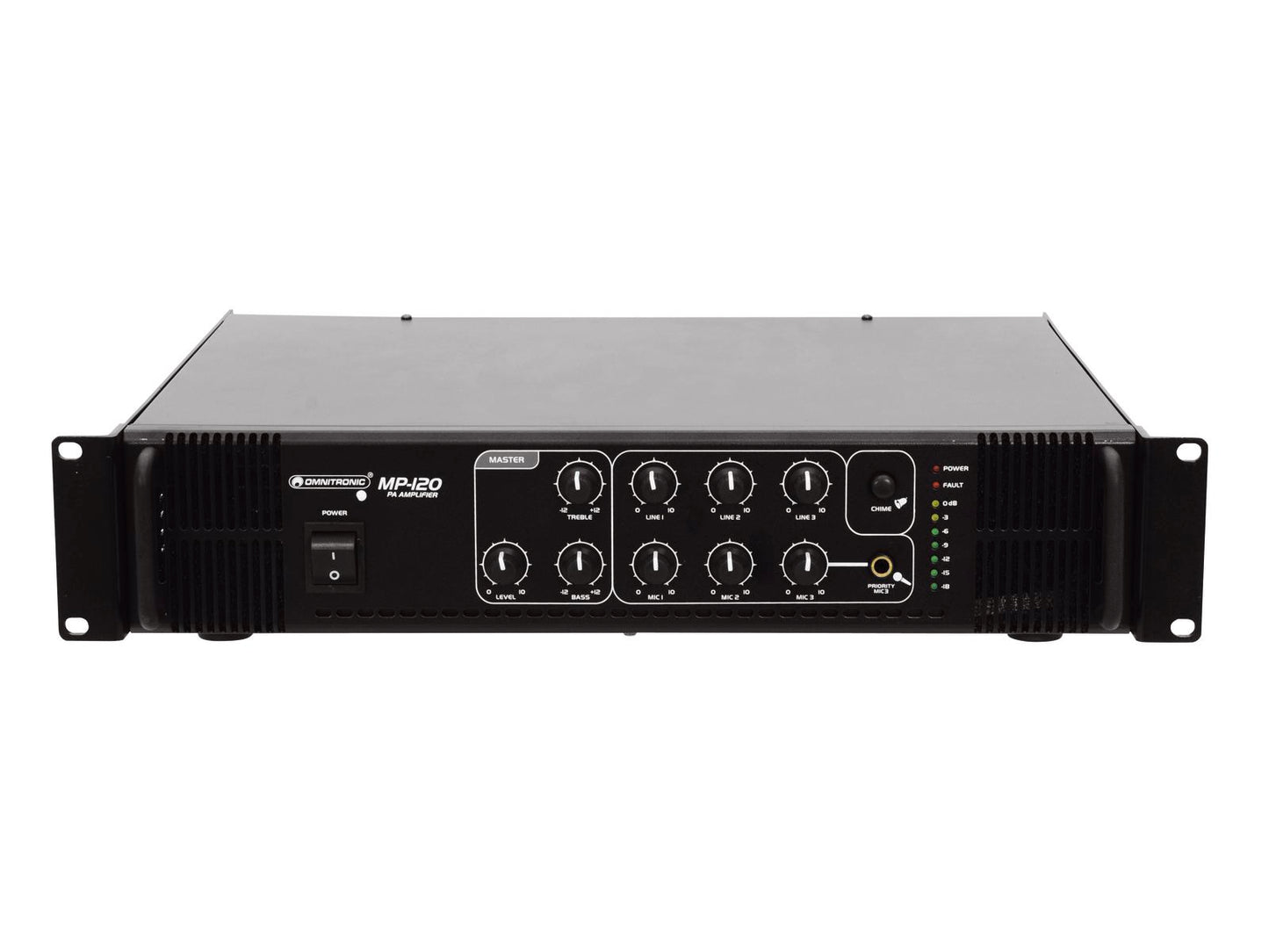 MP-250 PA Forsterker Amp 250W 1-sone OMNITRONIC