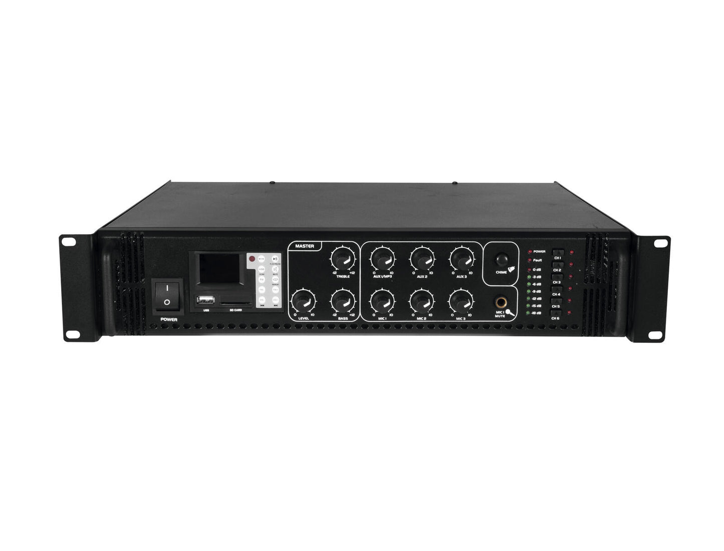 MPZ-650.6P PA Mixing Amplifier 650w OMNITRONIC