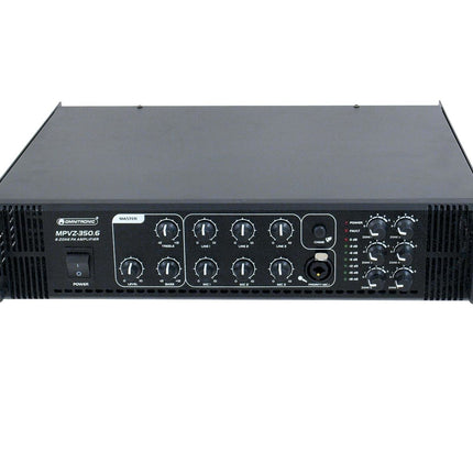 MPVZ-350.6 Forsterker 350W 6-soner OMNITRONIC