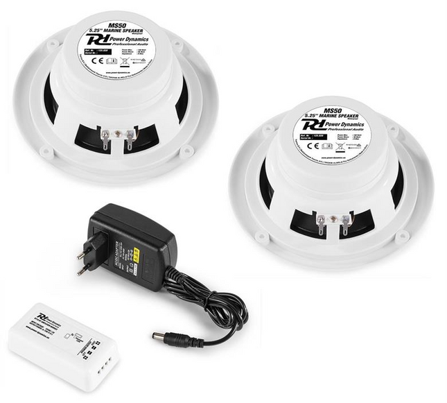 BT10SET Høyttalersett 5" med forsterker, bluetooth