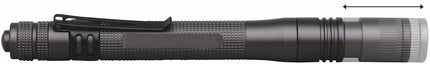 LED-lommelykt med zoom, 130lm