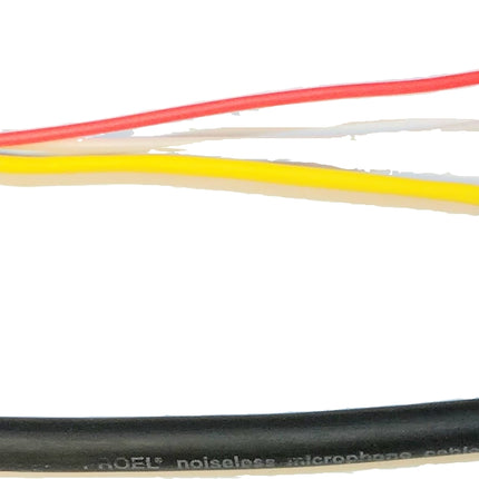 KABEL stereo, jack 3.5mm til bananplugg, 1.5m