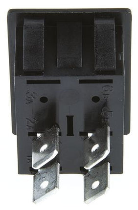 DPST vippetbryter, På-Av 16 A 250VAC 30x22mm 