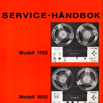TB1800 - servicehåndbok, PDF