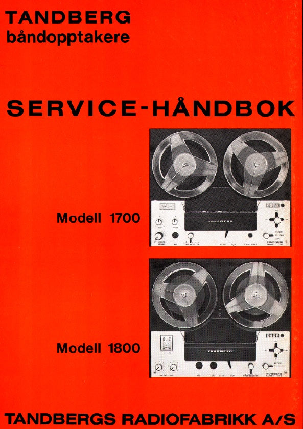 TB1800 - servicehåndbok, PDF