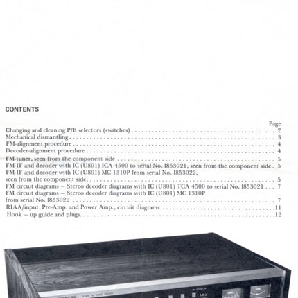 Servicemanual for TR2025, PDF, engelsk, 19 sider