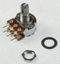 Potensiometer 2x10KB LIN Dia. 17mm Aksling 6x8mm