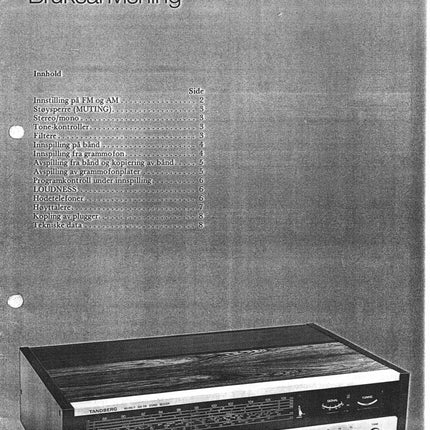 Brukerhåndbok HULDRA 11, PDF