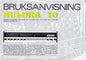 Brukermanual til Huldra10, PDF, Norsk, 6s