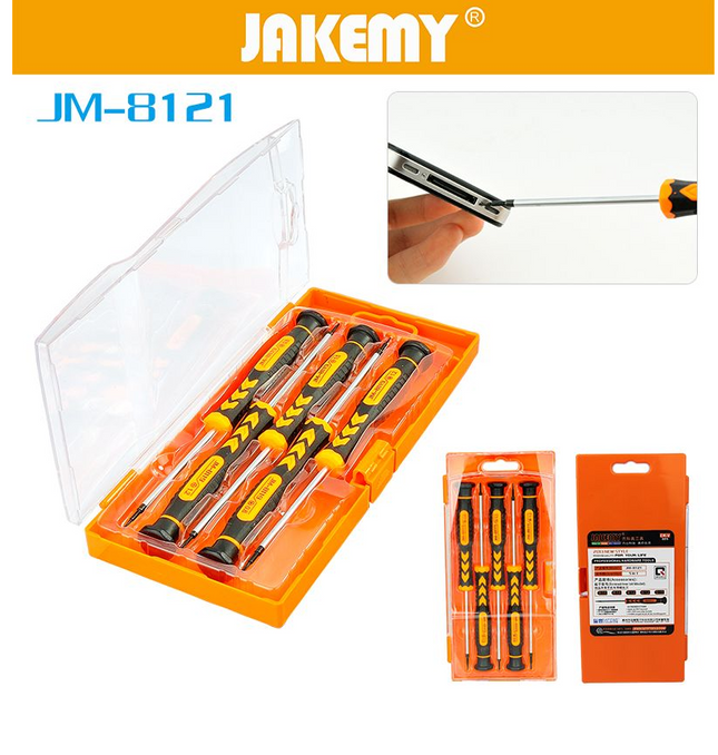 Skrujernsett JAKEMY JM8121