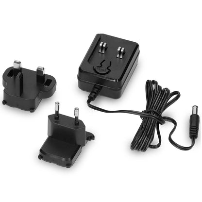 Lenco LS-10BK platespiller i tre med innebygde høyttalere, svart