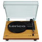 Lenco LS-10WD platespiller med innebygde høyttalere - Tre