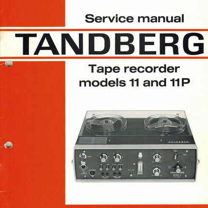 TB11 Servicemanual, PDF, engelsk