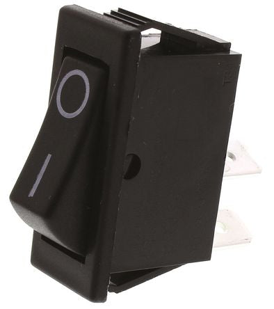 BRYTER Rocker, DPST, On-Off, 16A 250VAC, 26x11mm