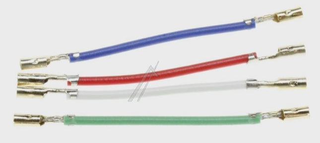 KABEL TIL PICKUPARM, HC-GOLD, Headshell-kabel