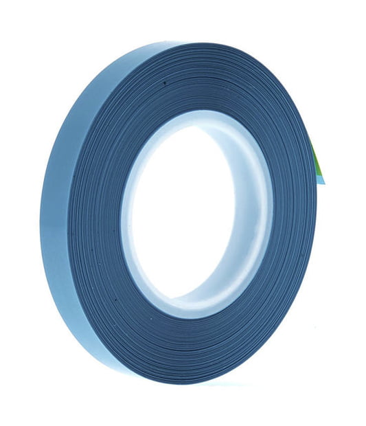 Tape for splicing tapes, Blue, 1/4" 25m