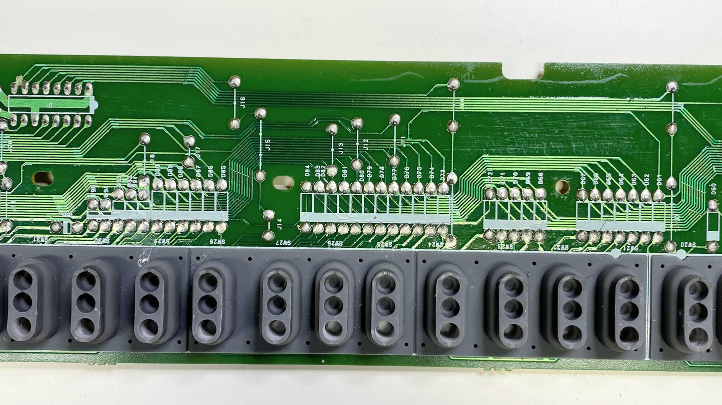 KKB-044 PCB med rubberswitch 2 stk