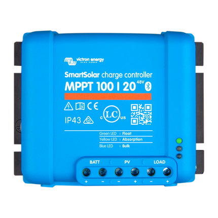 Victron SmartSolar MPPT 100/20 (opptil 48V)