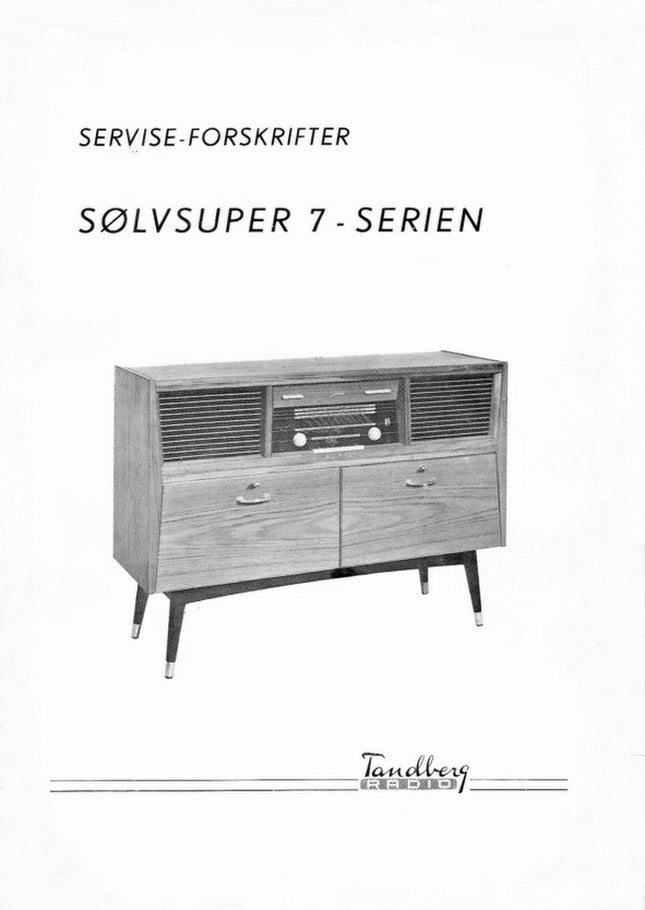 Servicemanual for SØLVSUPER 7, PDF 23s