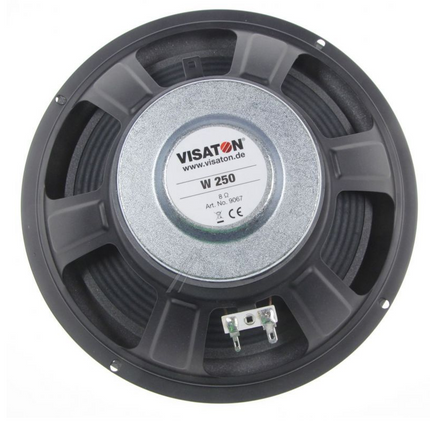 255 mm 10" 8 ohm Høyttaler VISATON W250