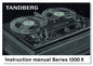 Brukermanual 1200x PDF, Engelsk
