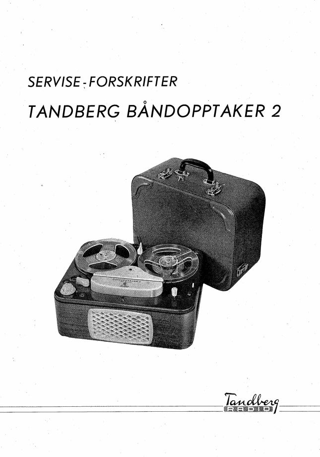 TB2, Servicemanual, Norsk, PDF