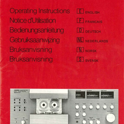 User manual for TCD3034 PDF 11s