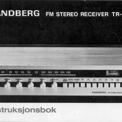 Brukermanual til TR200, PDF, Norsk, 16s
