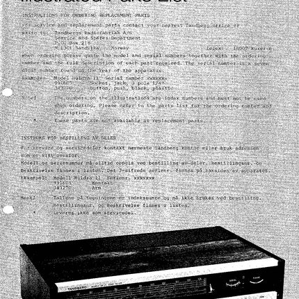 Deleliste TR2025