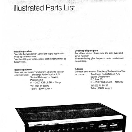 TR2030-2045-HULDRA12 illustrerte deler, PDF, 16s