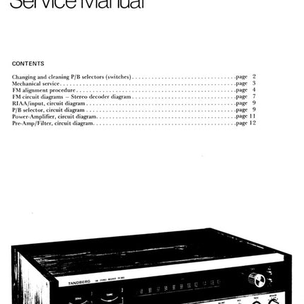 Servicemanual for TR2055, PDF, Engelsk, 27s