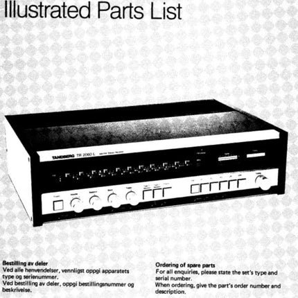 Parts list TR2060, PDF, 7p