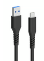 USB-kabel, USB 3.1 C-han / USB 2.0 A-han, Sort